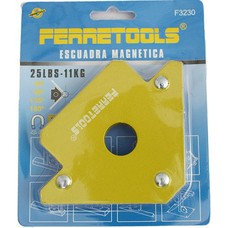 FERRETOOLS ESCUADRA MAGNETICA 25LBS