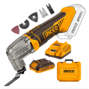 INGCO Sierra Multifuncional Inalambrica mas Maleta, Cargador y Bateria