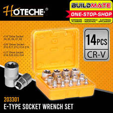 HOTECHE SET DADOS TORX HEMBRA 14PZAS