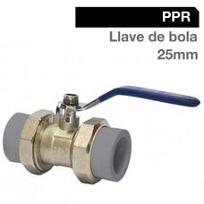 HOFFENS VALVULA PASO PPR 25MM FUSION