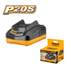 INGCO CARGADOR BATERIA P20S 20V 2AH/4AH