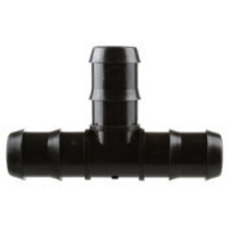 PLANZA TEE PVC NEGRO 1/2