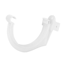 HOFFENS GANCHO CANALETA AGUA PVC BLANCO