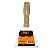 JAQUE ESPATULA ACERO INOX. MANGO MADERA
