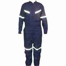 OVEROL POPLIN AZUL CON CINTA  REFELECTANTE