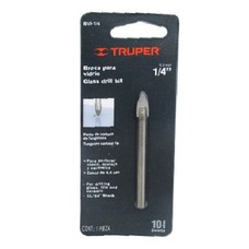 TRUPER BROCA PUNTA FLECHA 1/4 PARA VIDRIO Y CERAMICA