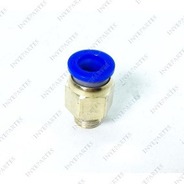 CONECTOR RECTO RAPIDO MACHO TECALAN