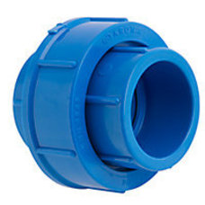 PVC HIDRAULICO UNION AMERICANA AZUL A PEGAR 40MM