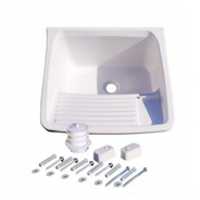 HOFFENS lavadero plastico 15 litros con desague