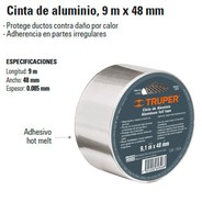 TRUPER Cinta De Aluminio 48MM X 9M
