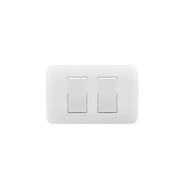 LEXO interruptor doble  embutido