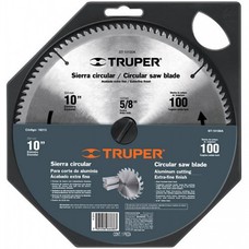 TRUPER Disco Sierra Corte Aluminio 10