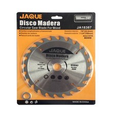 JAQUE DISCO MADERA 7 1/4 CON 24 DIENTES