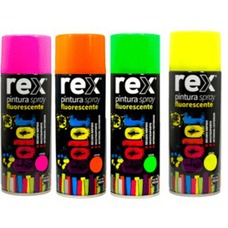 REX PINTURA SPRAY FLUOR