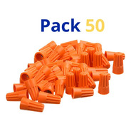 LEXO conector conico naranjo 50 undiades