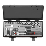 FORCE Juego de Dados 3/8 con Chicharra 24PZAS