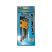 FERRETOOLS JUEGO LLAVES ALLEN MEDIANO 9 PIEZAS