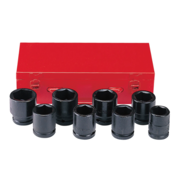 FORCE Juego 8 dados Impacto 26 a 38mm toma 3/4 Force