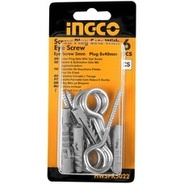 INGCO Set 6 Cancamo Cerrados con Tarugos