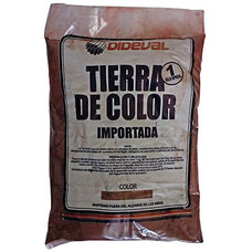 DIDEVAL TIERRA COLOR ROJA 1KG